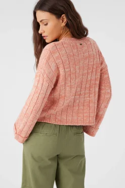 Oceanfront Long Sleeve Sweater - Canyon Clay | O'Neill