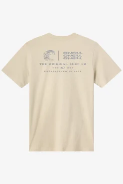Offset Classic Tee Standard Fit Tee - Lt Khaki | O'Neill