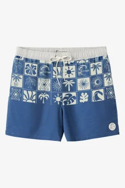 O'Riginals Block 17" Swim Trunks Trunks - Vn Indigo | O'Neill