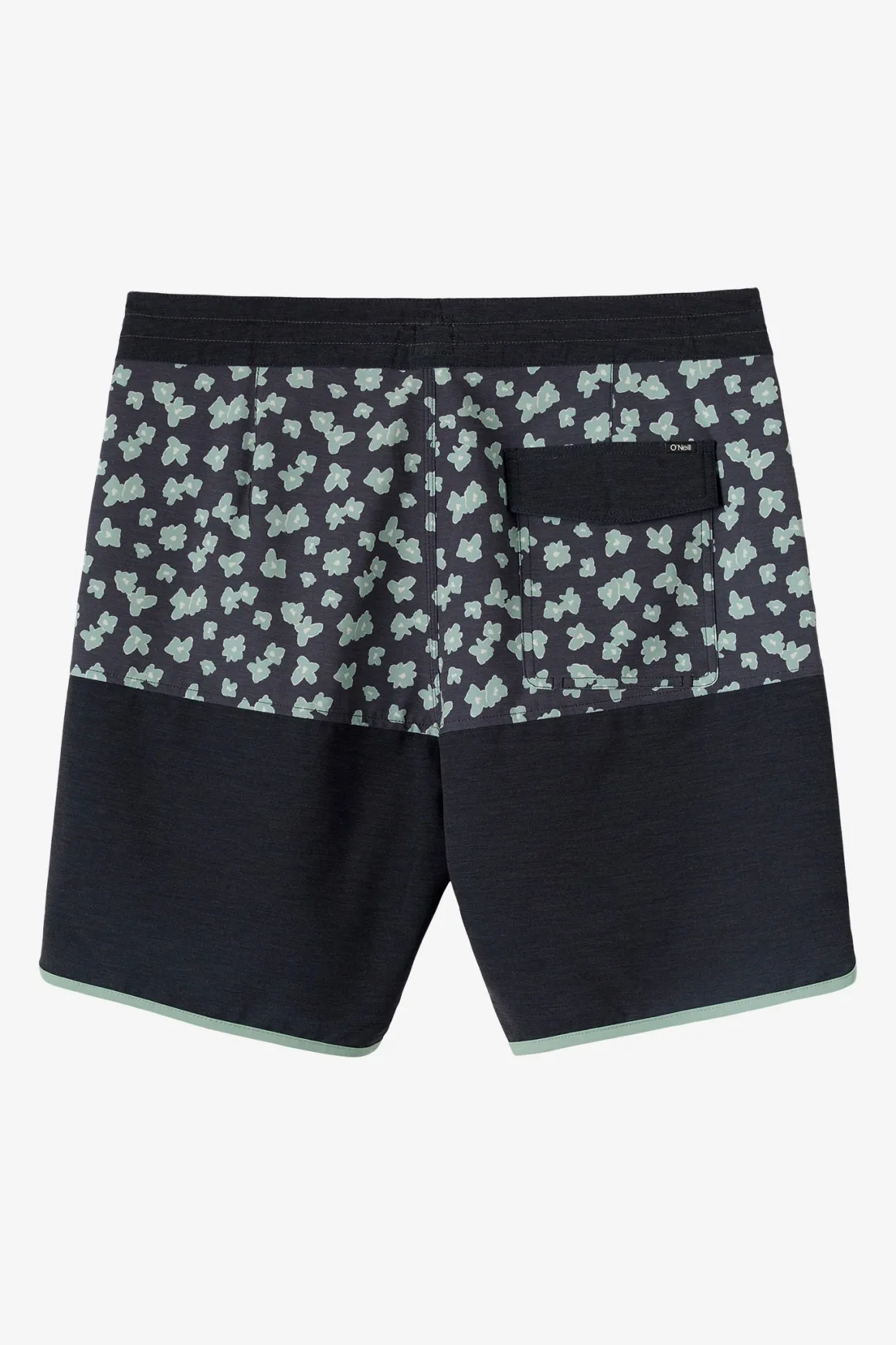 O'Riginals Block Scallop Cruzer 18" Boardshorts - Black | O'Neill