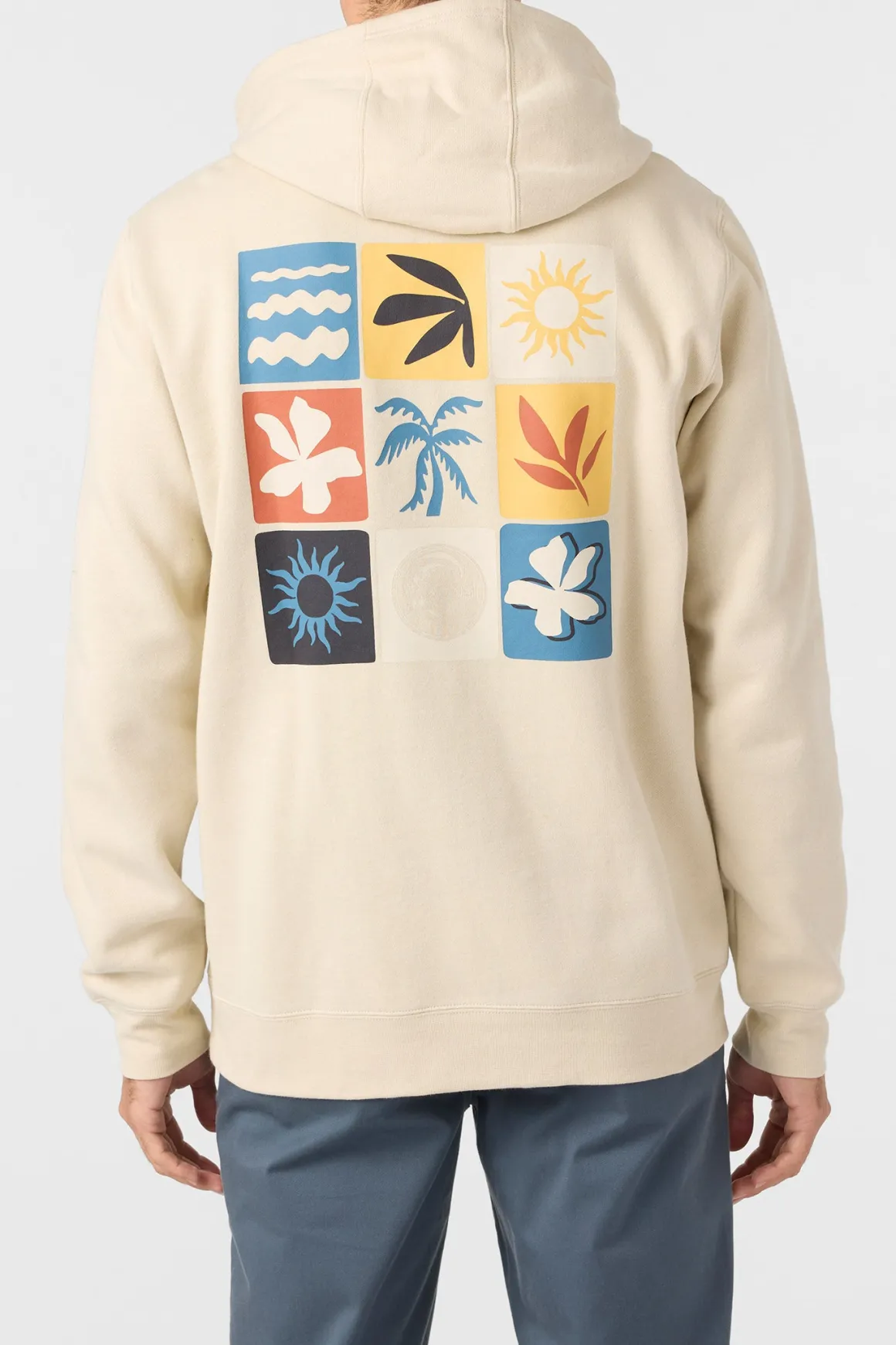 O'Riginals Camino Hooded Pullover Fleece - Lt Khaki | O'Neill