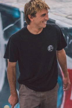 O'Riginals Circle Surfer Relaxed Fit Tee - Black | O'Neill