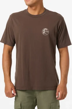 O'Riginals Circle Surfer Relaxed Fit Tee - Turkish Coffee | O'Neill