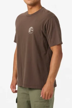 O'Riginals Circle Surfer Relaxed Fit Tee - Turkish Coffee | O'Neill