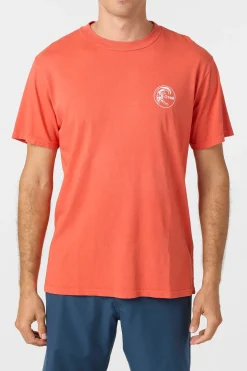 O'Riginals Circle Surfer Relaxed Fit Tee - Burnt Sienna | O'Neill