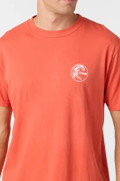 O'Riginals Circle Surfer Relaxed Fit Tee - Burnt Sienna | O'Neill
