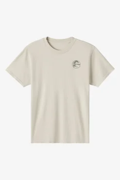 O'Riginals Circle Surfer Tee Relaxed Fit Tee - Lt Khaki | O'Neill