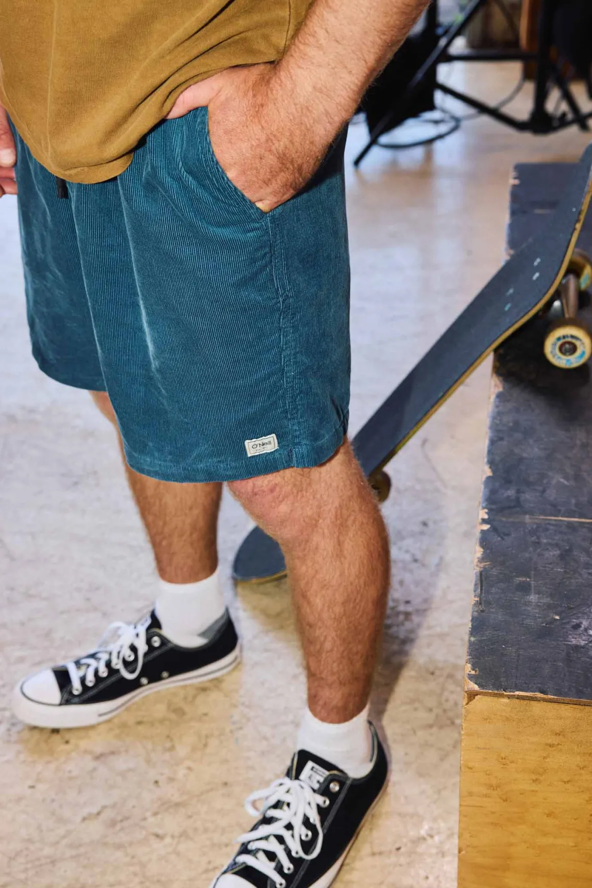 O'Riginals Cord Elastic Waist 18"'' Shorts - Blue Fusion | O'Neill