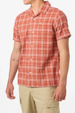 O'Riginals Eco Plaid Standard Standard Fit Shirt - Baked Clay | O'Neill