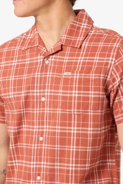 O'Riginals Eco Plaid Standard Standard Fit Shirt - Baked Clay | O'Neill