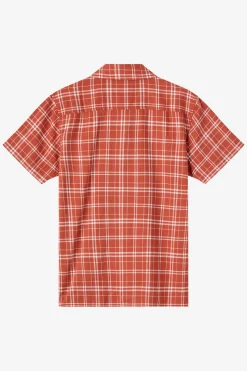 O'Riginals Eco Plaid Standard Standard Fit Shirt - Baked Clay | O'Neill