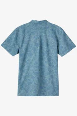 O'Riginals Eco Print Standard Standard Fit Shirt - Aegean Blue | O'Neill