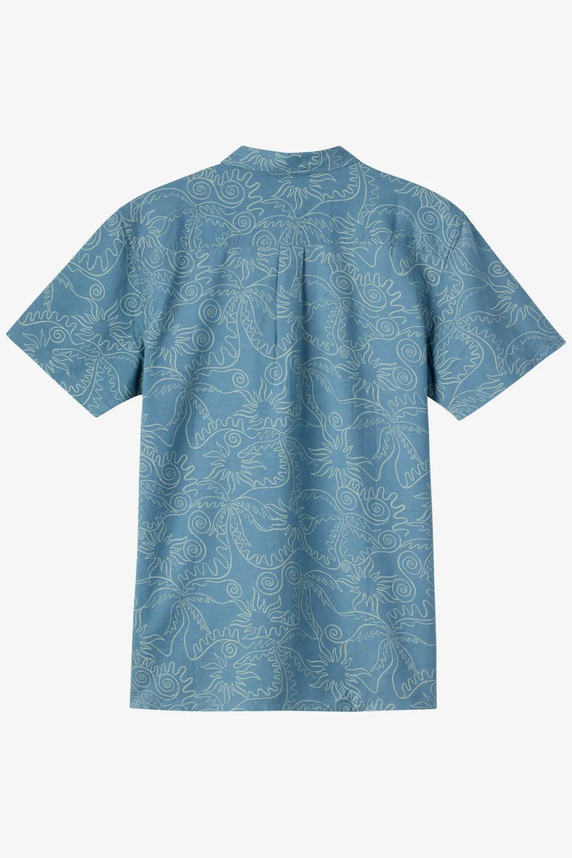 O'Riginals Eco Print Standard Standard Fit Shirt - Aegean Blue | O'Neill