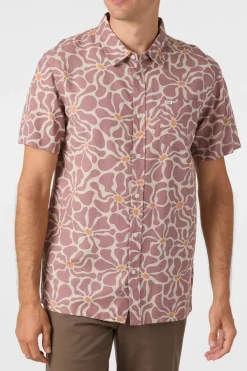 O'Riginals Eco Print Standard Standard Fit Shirt - Grape Shake | O'Neill