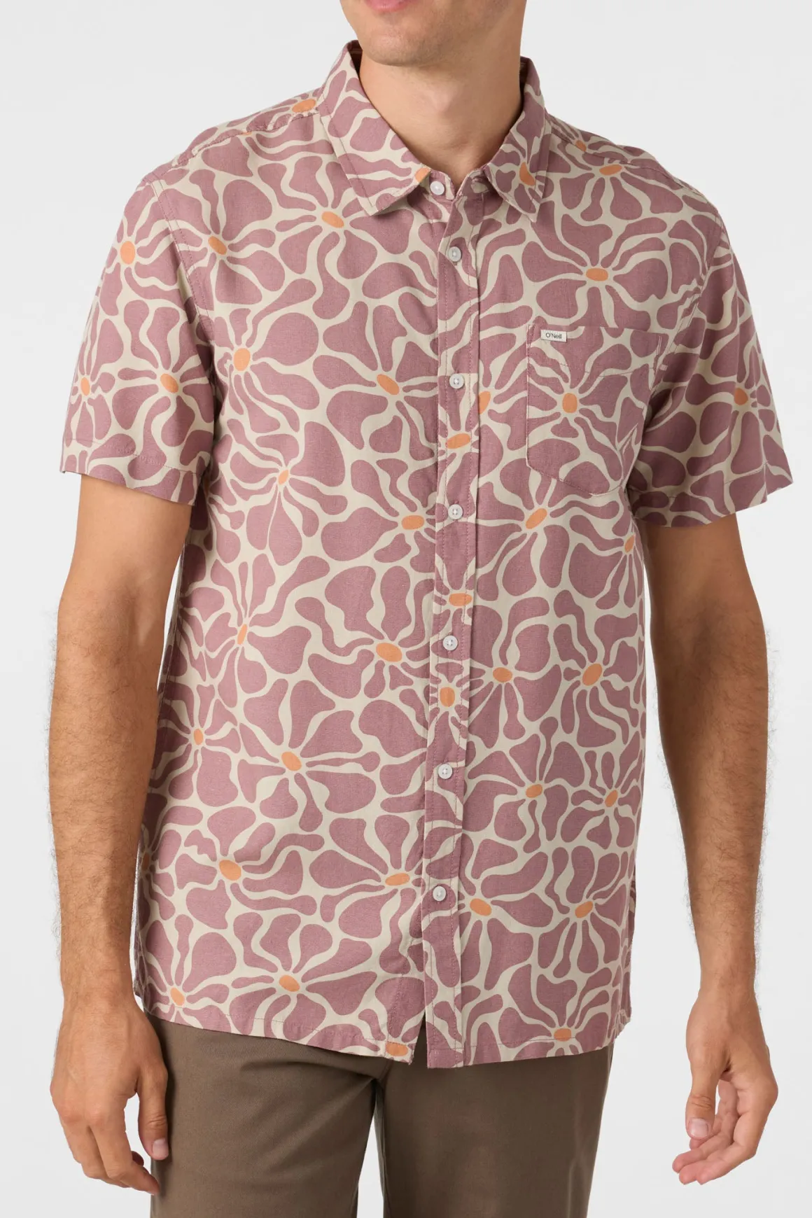 O'Riginals Eco Print Standard Standard Fit Shirt - Grape Shake | O'Neill