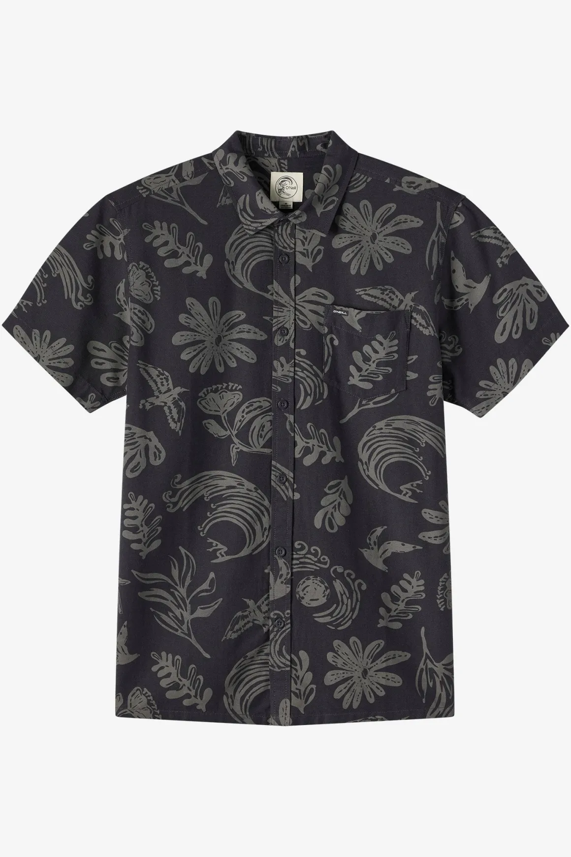 O'Riginals Eco Print Standard Standard Fit Shirt - Phantom | O'Neill