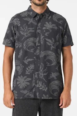 O'Riginals Eco Print Standard Standard Fit Shirt - Phantom | O'Neill