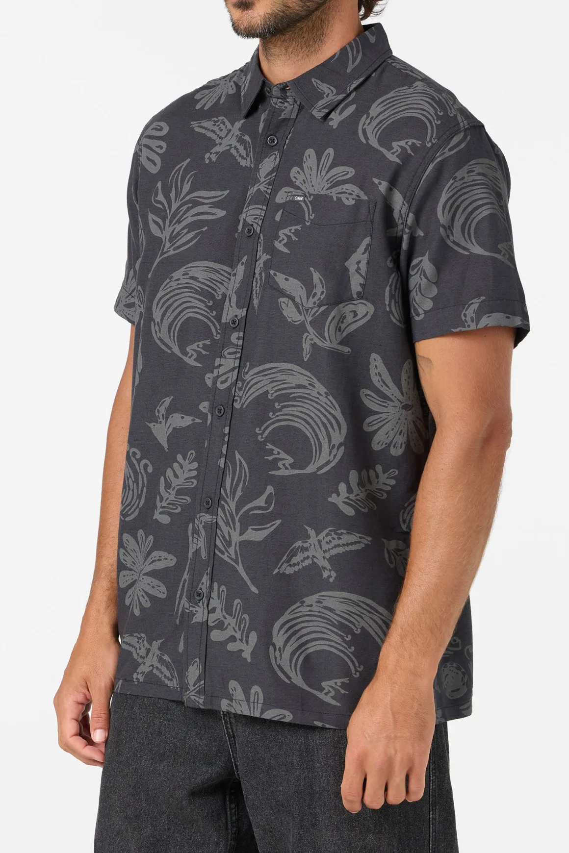 O'Riginals Eco Print Standard Standard Fit Shirt - Phantom | O'Neill