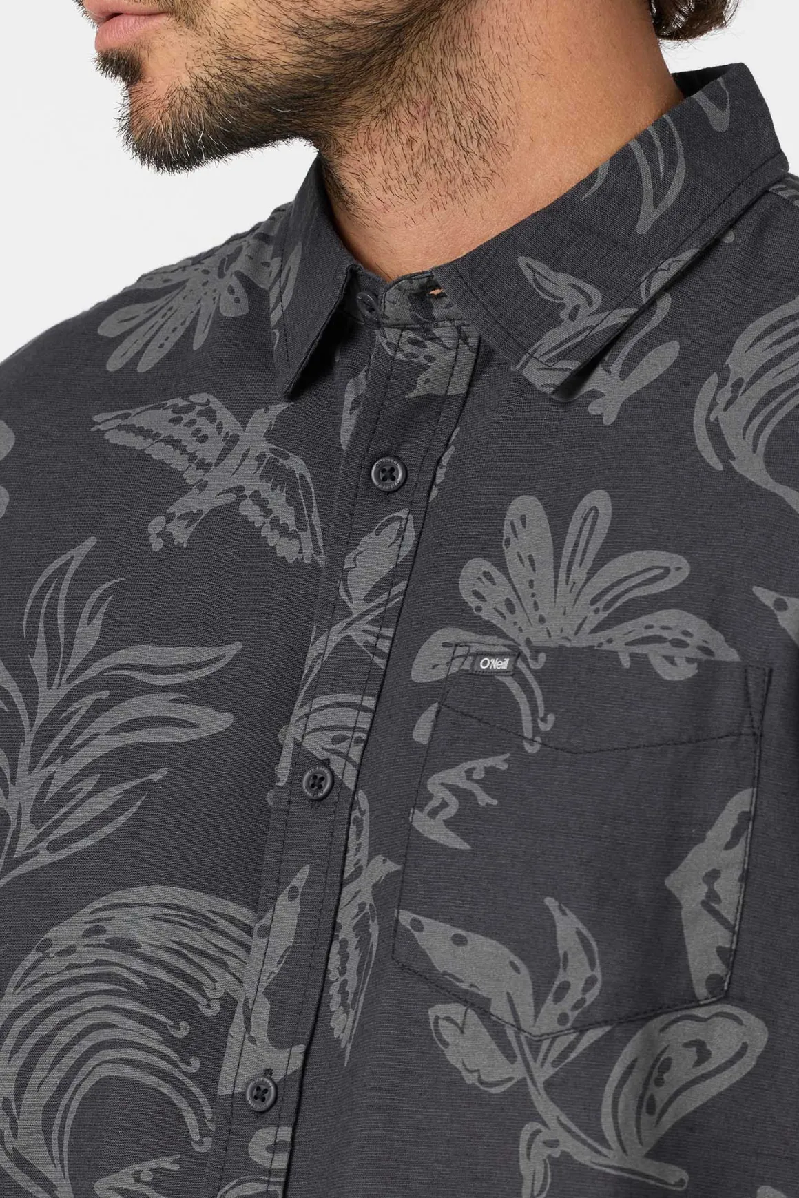 O'Riginals Eco Print Standard Standard Fit Shirt - Phantom | O'Neill