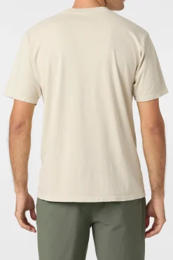 O'Riginals Elements Relaxed Fit Tee - Lt Khaki | O'Neill