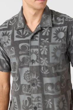 O'Riginals Era Jacquard Knit Standard Standard Fit Shirt - Graphite | O'Neill