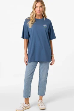 O'Riginals Horizon Oversized Tee - Blue Fusion | O'Neill