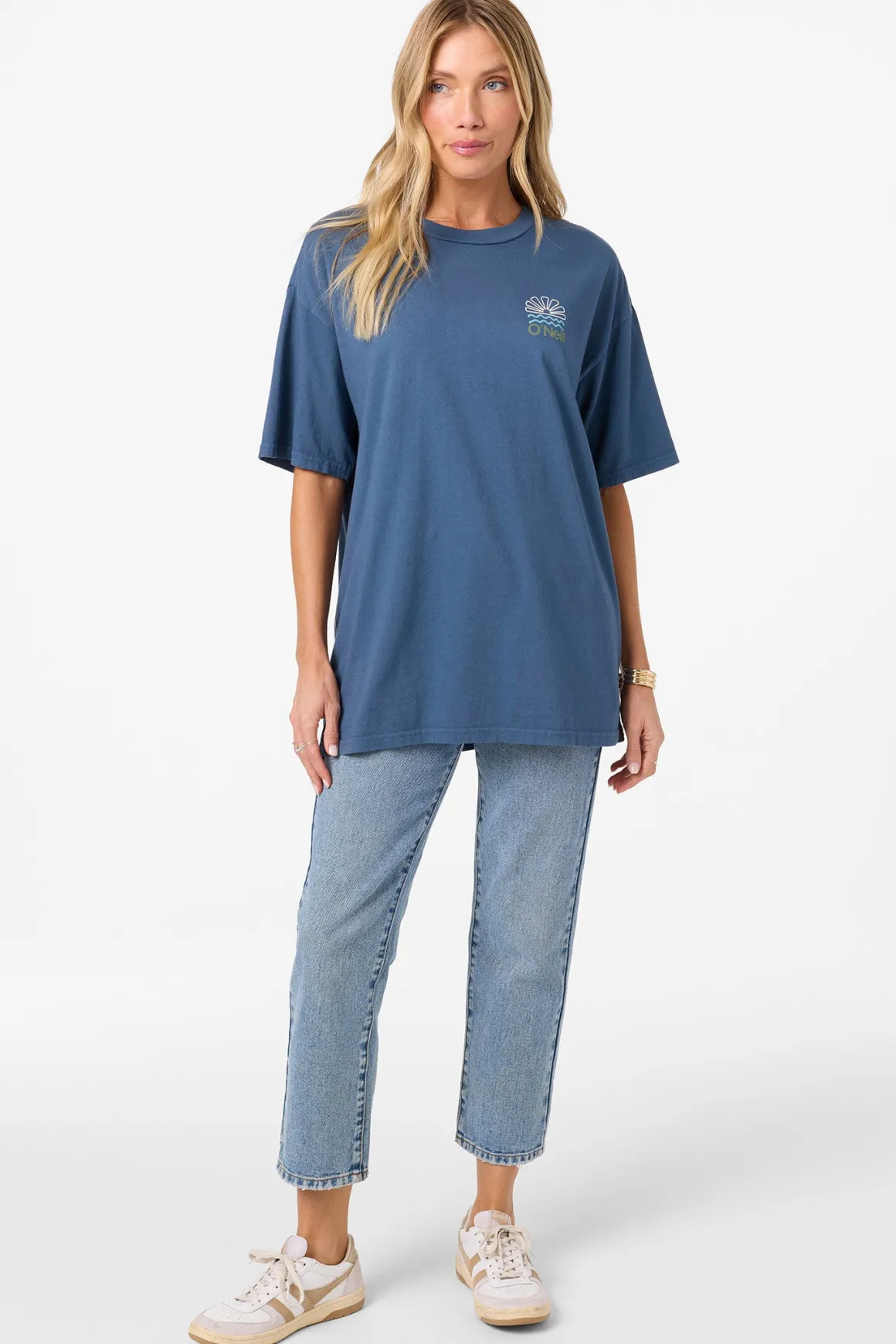 O'Riginals Horizon Oversized Tee - Blue Fusion | O'Neill