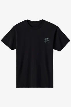 O'Riginals Line Up Relaxed Fit Tee - Black | O'Neill
