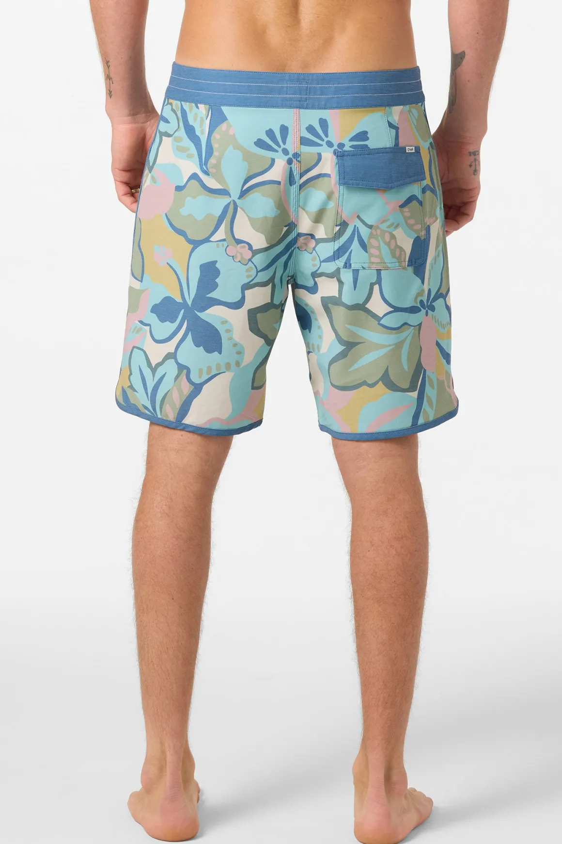 O'Riginals Print Scallop 18" Boardshorts
