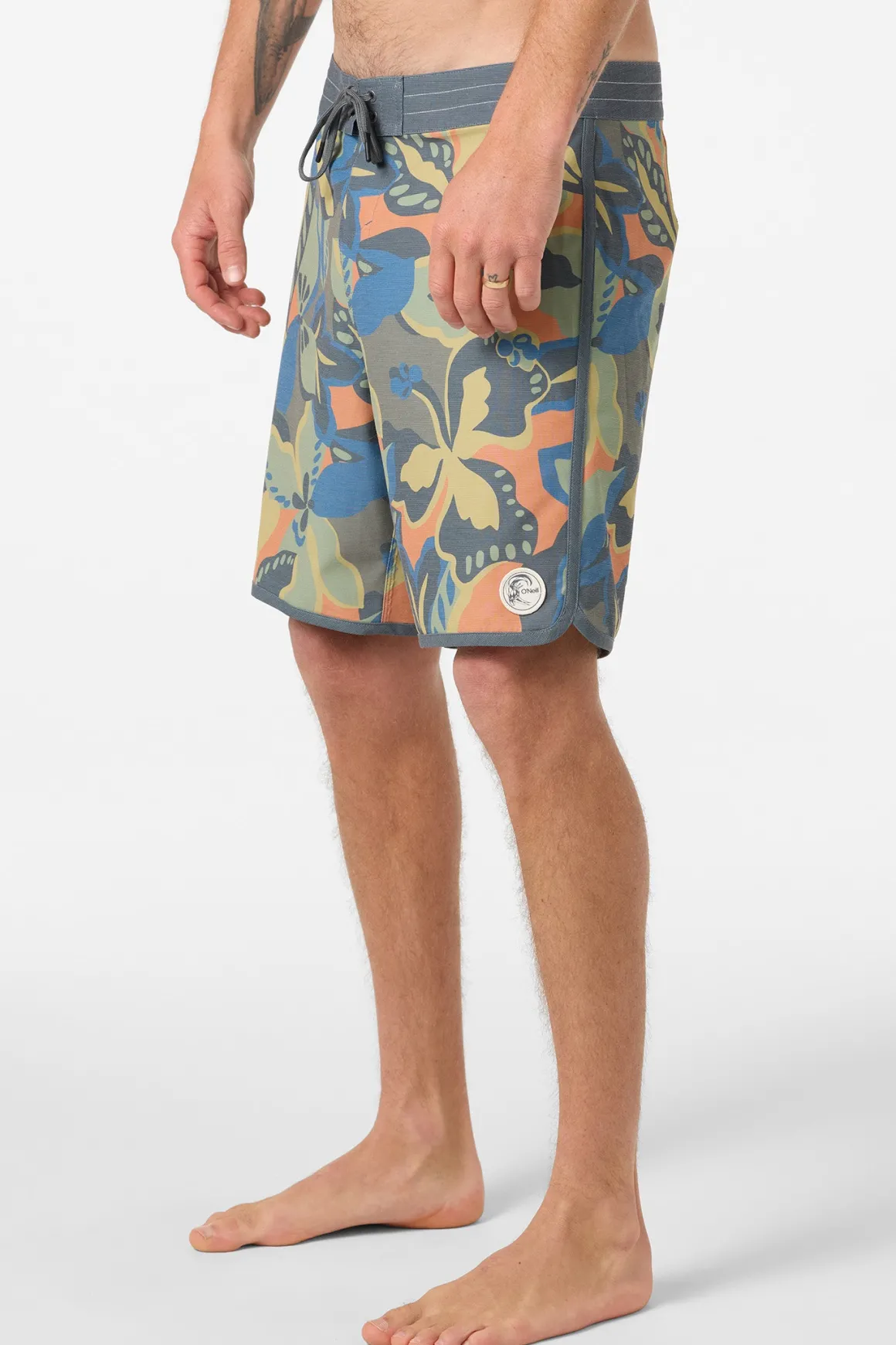O'Riginals Print Scallop 18" Boardshorts