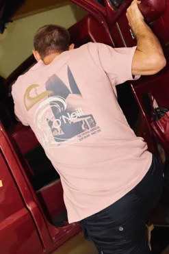 O'Riginals Shaper Vintage Tee Relaxed Fit Tee - Deauville Mauve | O'Neill