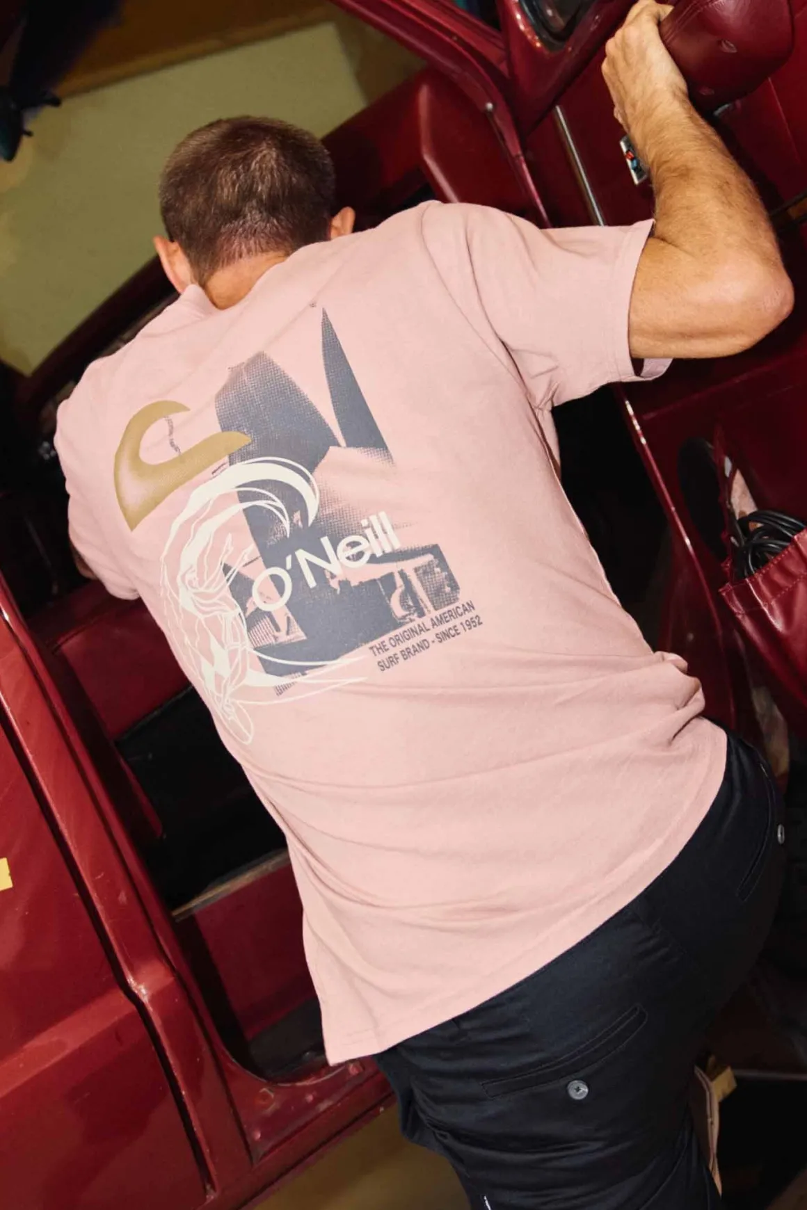 O'Riginals Shaper Vintage Tee Relaxed Fit Tee - Deauville Mauve | O'Neill