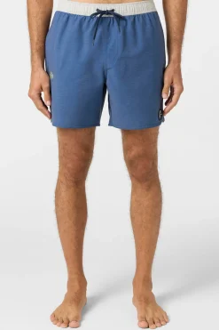 O'Riginals Solid Scallop Volley 16" Swim Trunks Trunks - Vn Indigo | O'Neill