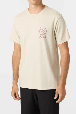 O'Riginals Venice Relaxed Fit Tee - Lt Khaki | O'Neill