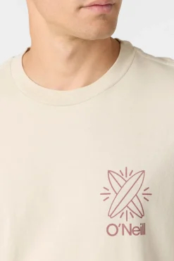 O'Riginals Venice Relaxed Fit Tee - Lt Khaki | O'Neill