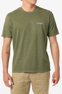 O'Riginals Wordmark Relaxed Fit Tee - Clover | O'Neill