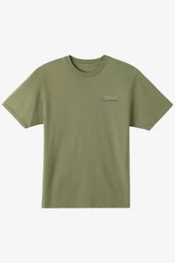 O'Riginals Wordmark Relaxed Fit Tee - Clover | O'Neill
