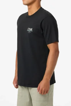 O'Riginals Wordmark Relaxed Fit Tee - Black | O'Neill