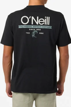 O'Riginals Wordmark Relaxed Fit Tee - Black | O'Neill
