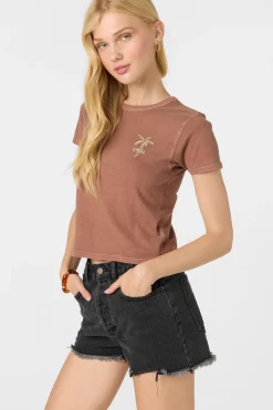 Pacific Palm Tee - Carob Brown | O'Neill