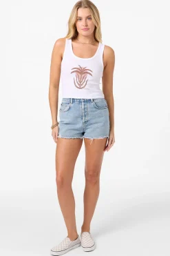 Palm Sun Scoop Neck - White | O'Neill