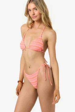 Paradise Plaid Lucky Bay Barely There Bottoms - Sachet Pink | O'Neill