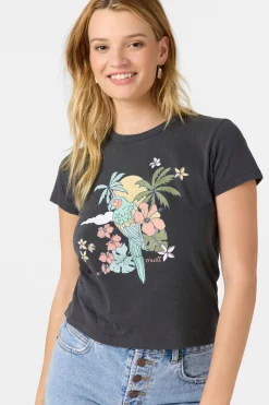 Parrot Drift Tee - Washed Black | O'Neill