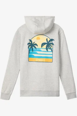 Peaking Hood Pullover Fleece - Heather Grey | O'Neill