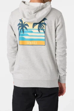 Peaking Hood Pullover Fleece - Heather Grey | O'Neill