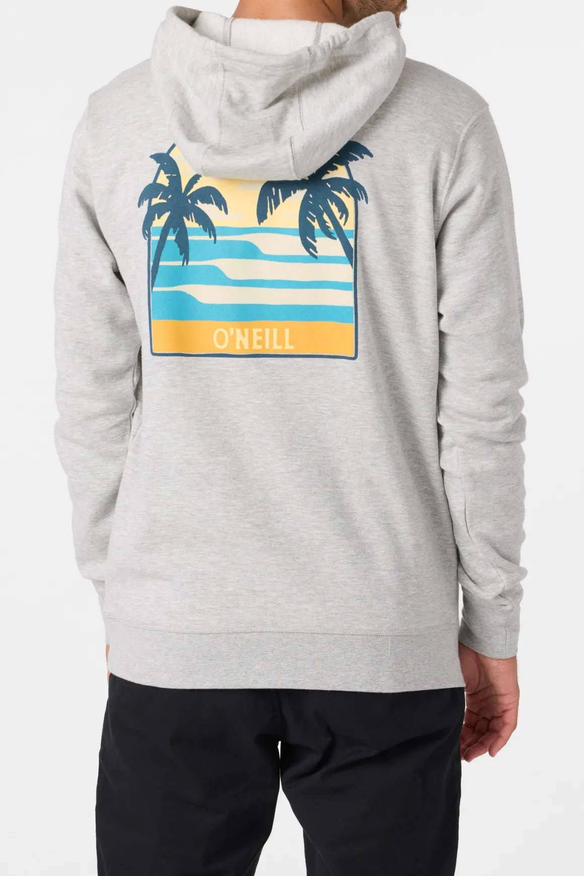 Peaking Hood Pullover Fleece - Heather Grey | O'Neill