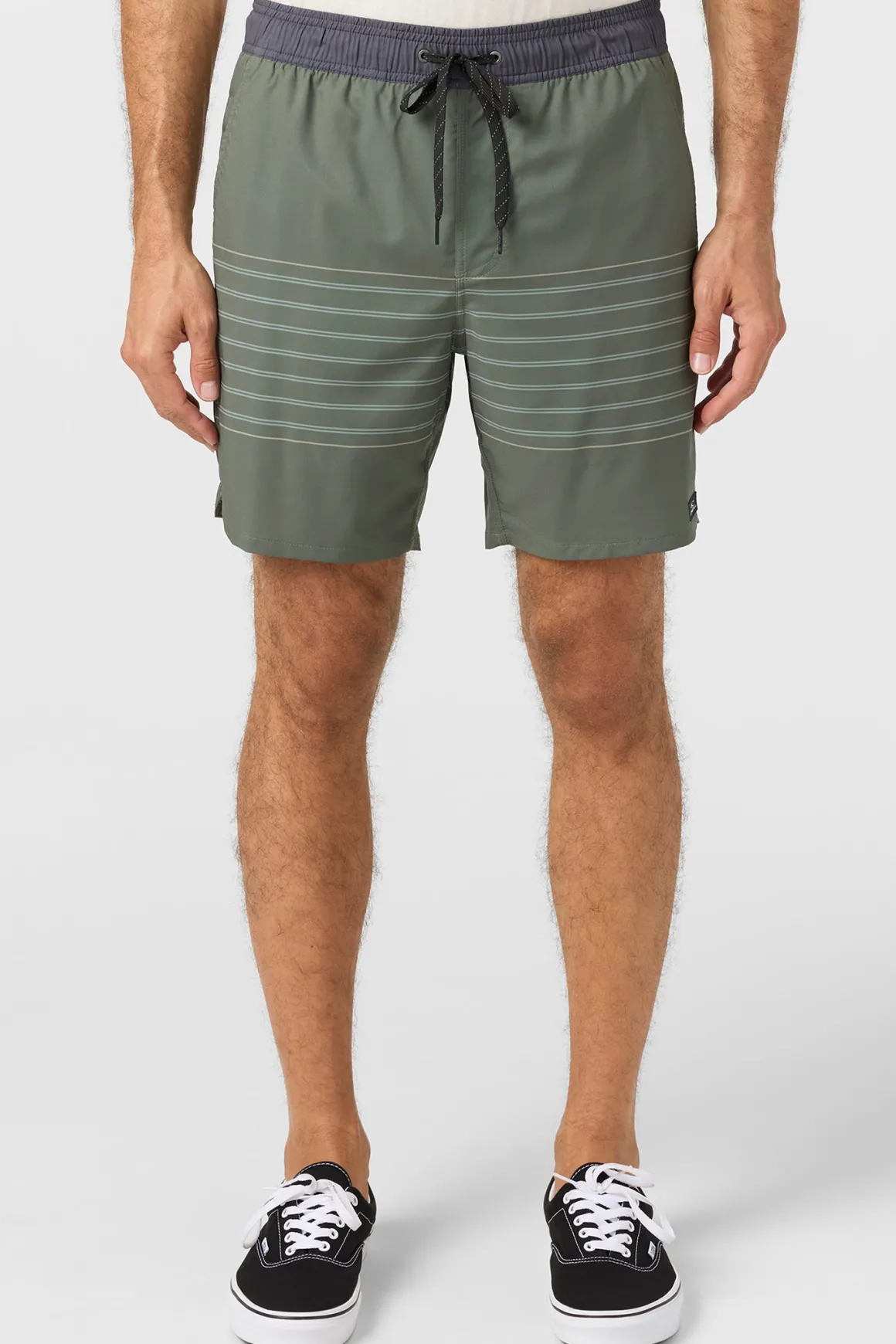 Perform Light Lined Elastic Waist 17" Hybrid Shorts - Dark Olive | O'Neill