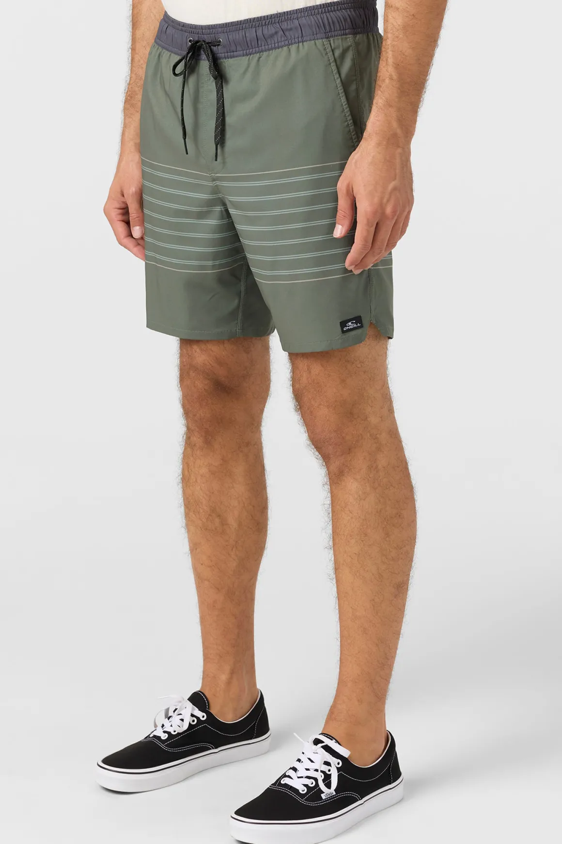 Perform Light Lined Elastic Waist 17" Hybrid Shorts - Dark Olive | O'Neill