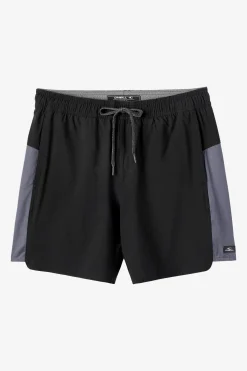 Perform Light Tech Panel Lined Elastic Waist 17" Hybrid Shorts - Black | O'Neill