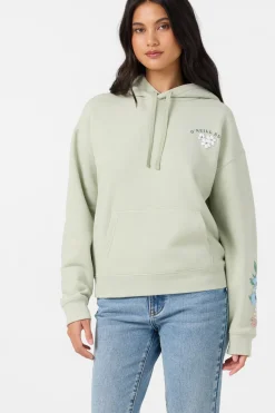 Petal Relaxed Hoodie Pullover Fleece - Desert Sage | O'Neill